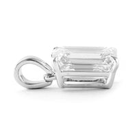 4.07 Carats Lab Grown Diamond 14K Gold Pendant