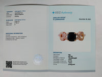 1.64 Ct Cushion Mixed Cut Natural Sapphire 14K Gold Ring