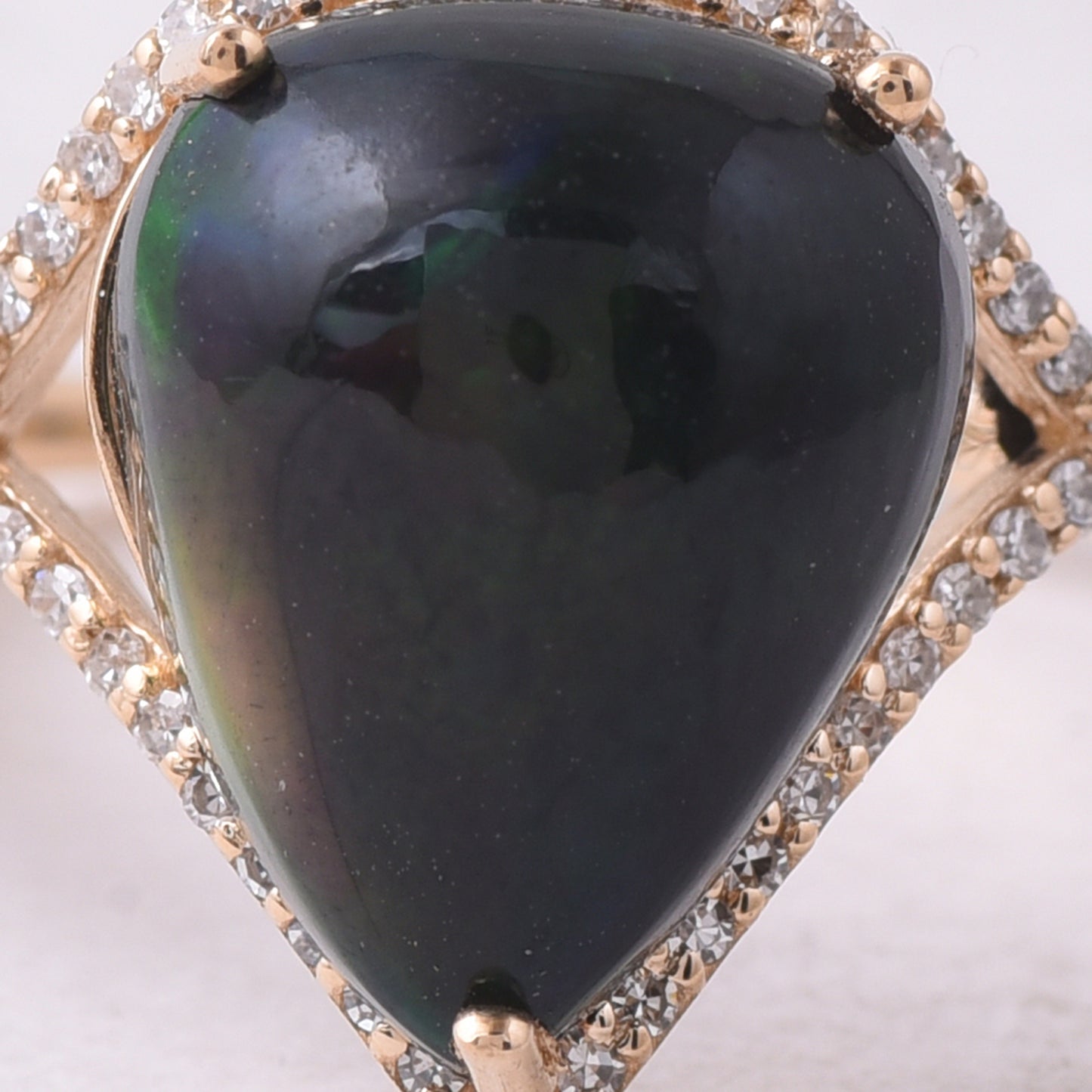 3.39 Ct Octagon Step Cut Natural Emerald 14K Gold Ring