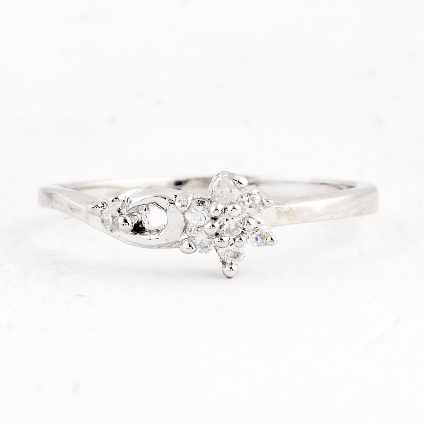 0.31 Ct Cubic Zirconia 925 Sterling Silver Ring