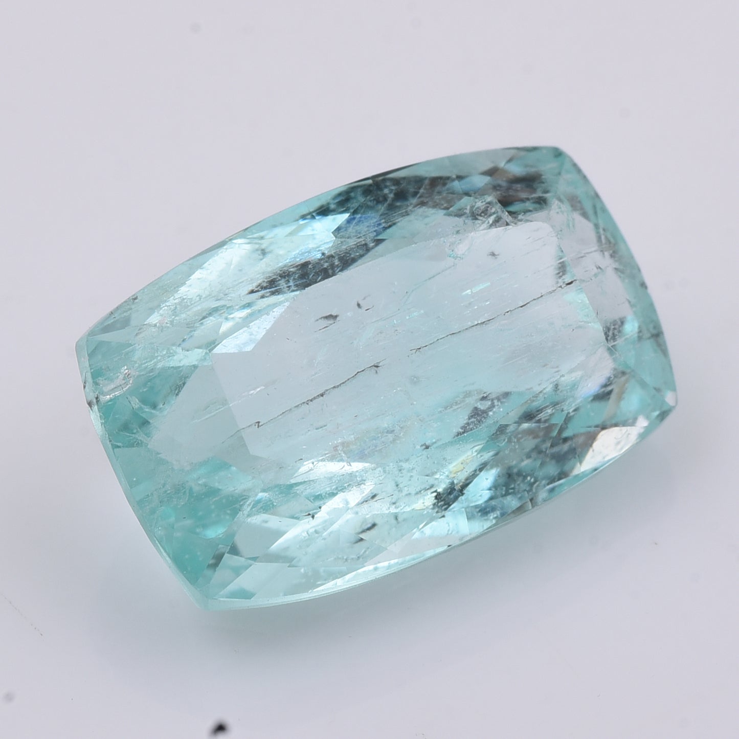 8.57 Natural Beryl Emerald Rectangular Cushion Mixed Cut Gemstone