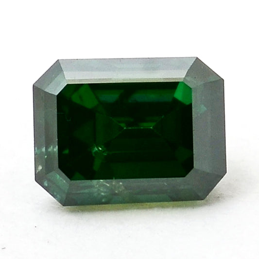 0.49 Green Diamond Octagon Loose Diamond