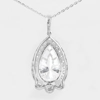 4.18 Carats Lab Grown Diamond 14K Gold Pendant