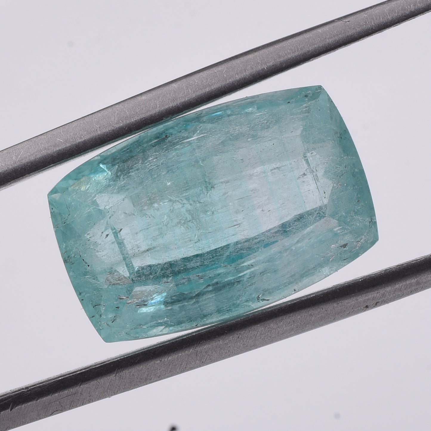 8.41 Natural Beryl Emerald Rectangular Cushion Mixed Cut Gemstone