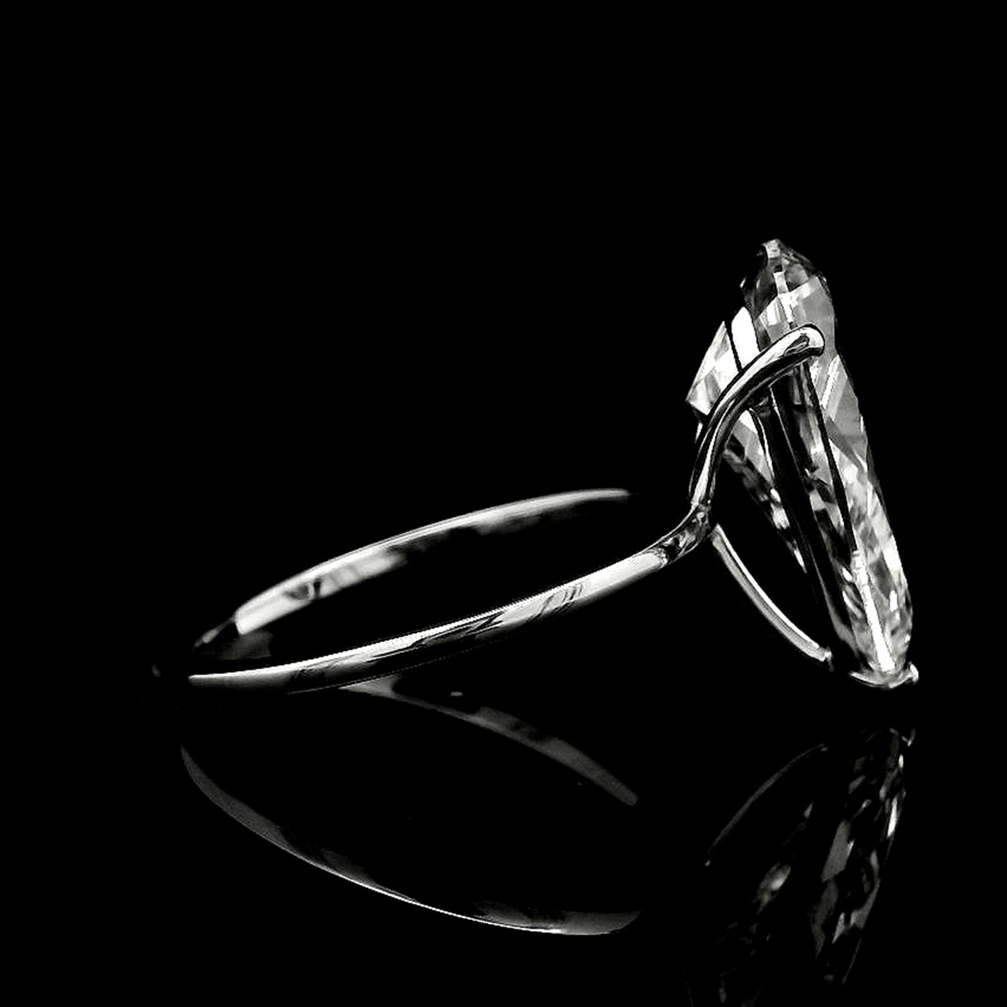 4.77 Carats Lab Grown Diamond 14K Gold Ring