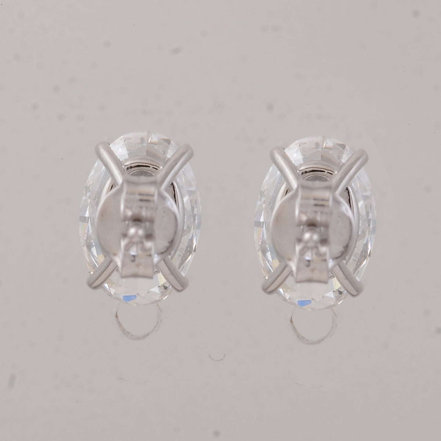 3.03 Carats Lab Grown Diamond 14K Gold Earrings