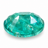 1.8 Natural Beryl Emerald Oval Mixed Cut Gemstone