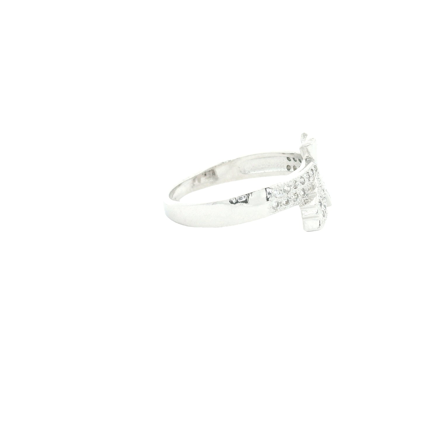 1.21 Ct Cubic Zirconia 925 Sterling Silver Ring