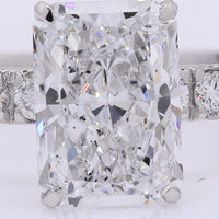 2.37 Carats Lab Grown Diamond 950 Platinum Ring
