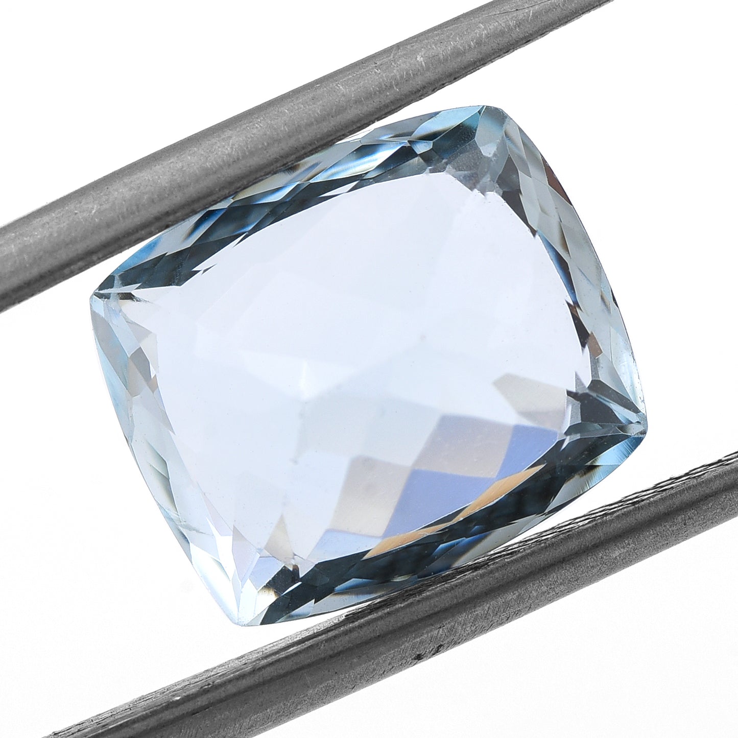 5.5 Natural Beryl Aquamarine Rectangular Cushion Mixed Cut Gemstone