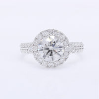 2.69 Carats Lab Grown Diamond 14K Gold Ring
