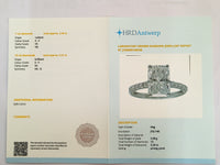 3.35 Carats Lab Grown Diamond 14K Gold Ring