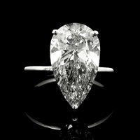 4.82 Carats Lab Grown Diamond 14K Gold Ring