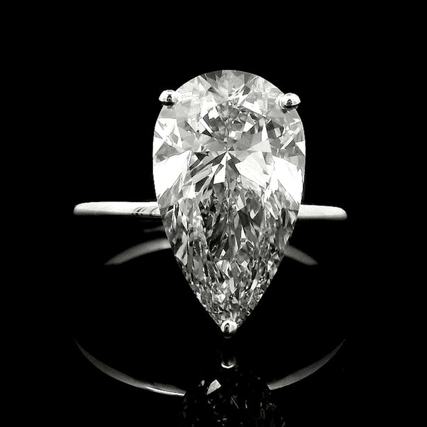 4.82 Carats Lab Grown Diamond 14K Gold Ring