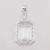 2.52 Carats Lab Grown Diamond 14K Gold Pendant