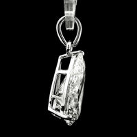 4.86 Carats Lab Grown Diamond 14K Gold Pendant