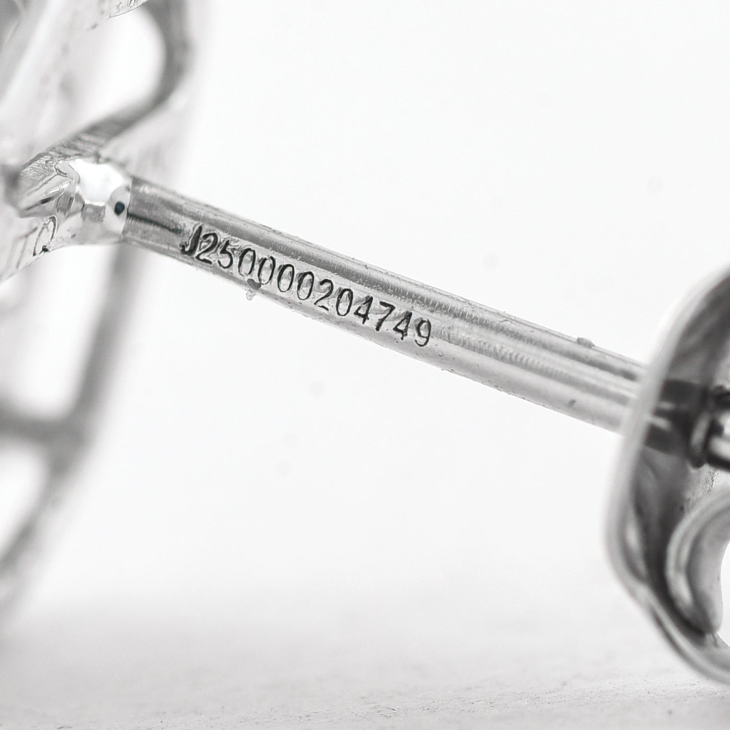 2.84 Carats Lab Grown Diamond 14K Gold Earrings