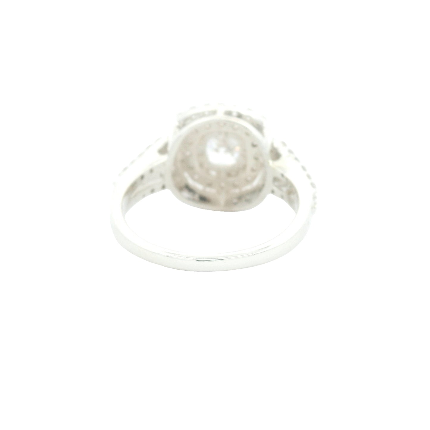 7.38 Ct Cubic Zirconia 925 Sterling Silver Ring