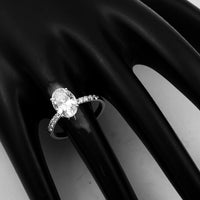 2.15 Carats Lab Grown Diamond 14K Gold Ring