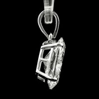 2.40 Carats Lab Grown Diamond 14K Gold Pendant
