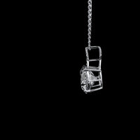 3.10 Carats Lab Grown Diamond 14K Gold Pendant