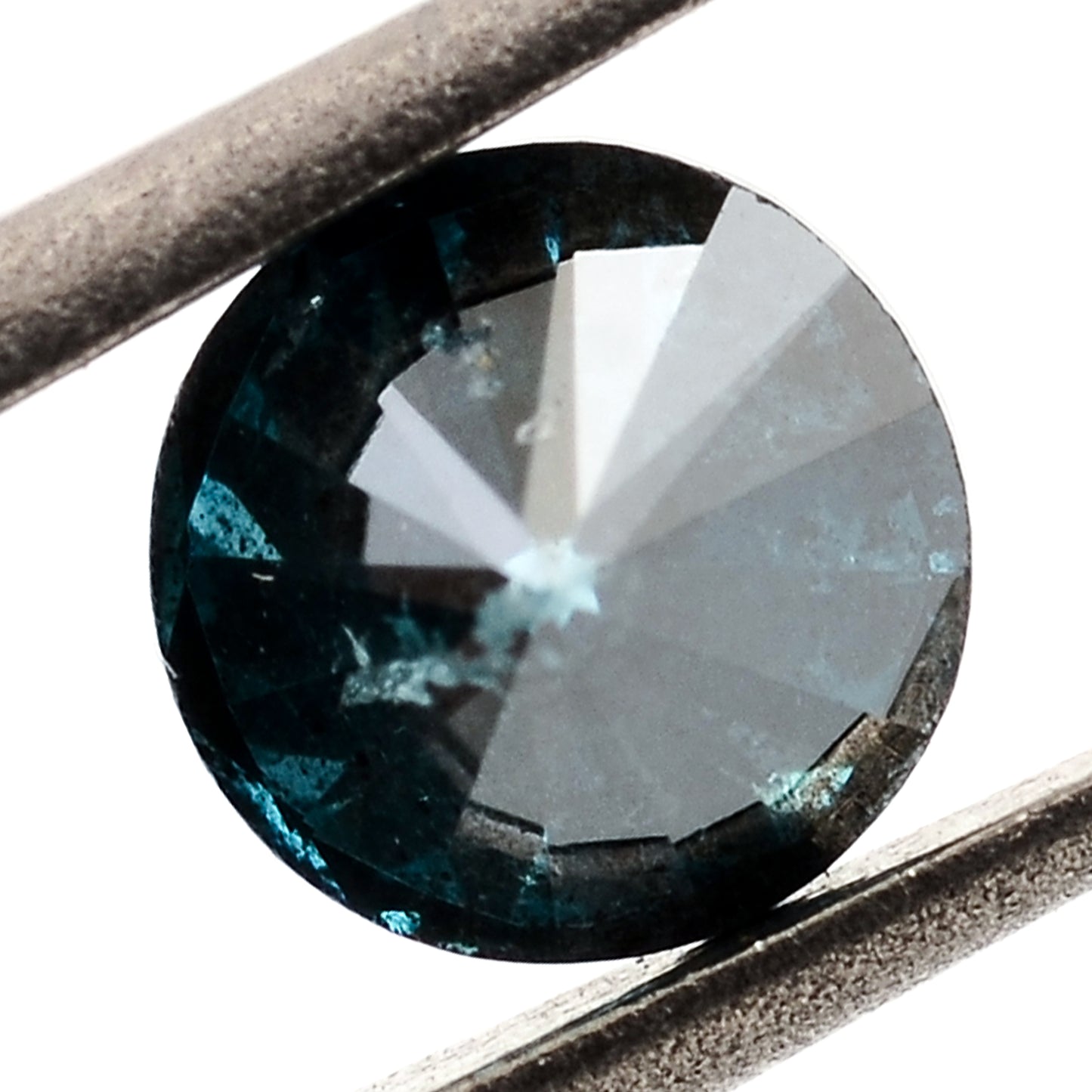 0.74 Blue Diamond Round Loose Gemstone