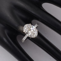 4.41 Carats Lab Grown Diamond 14K Gold Ring
