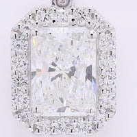 2.34 Carats Lab Grown Diamond 14K Gold Pendant