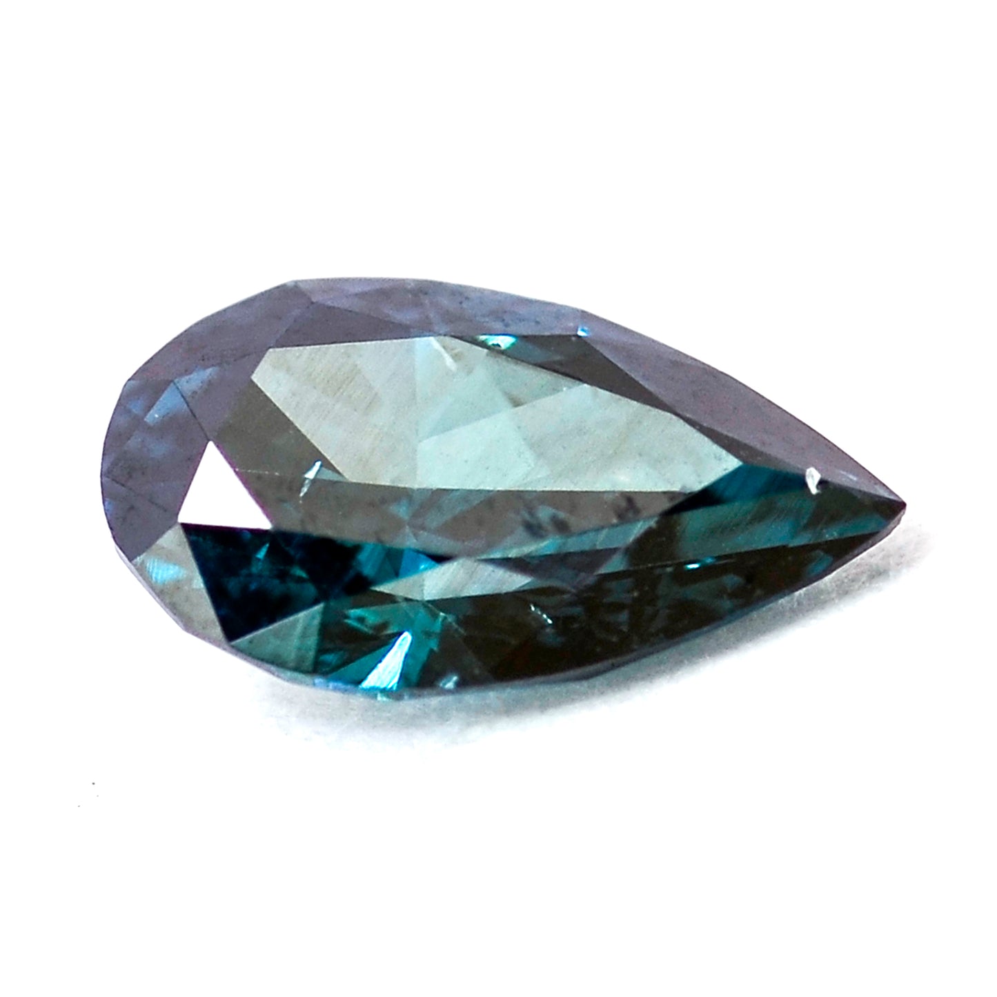 0.33 Blue Diamond Pear Loose Diamond