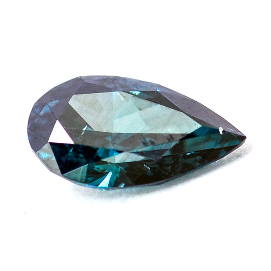 0.33 Blue Diamond Pear Loose Diamond