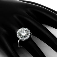 3.46 Carats Lab Grown Diamond 14K Gold Ring