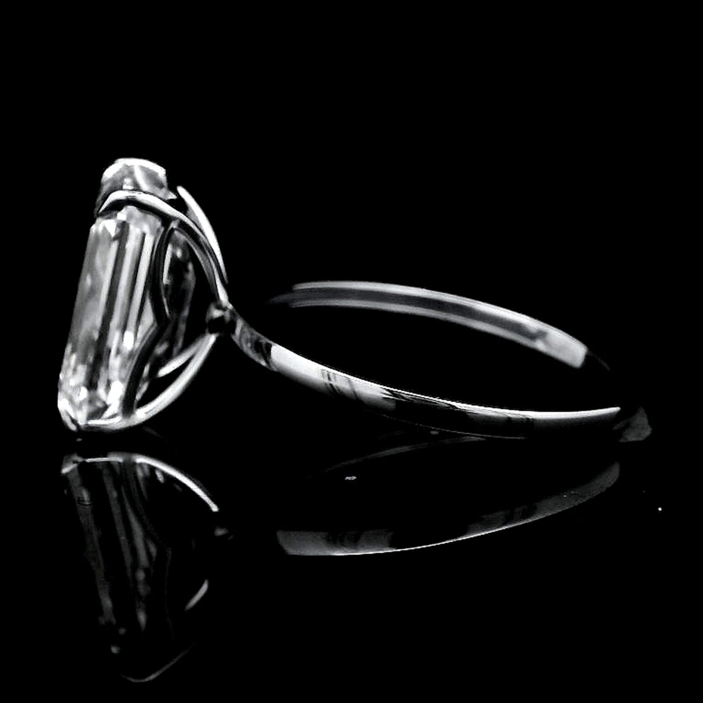 5.09 Carats Lab Grown Diamond 14K Gold Ring