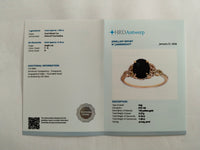 2.08 Ct Oval Mixed Cut Natural Tourmaline 14K Gold Ring