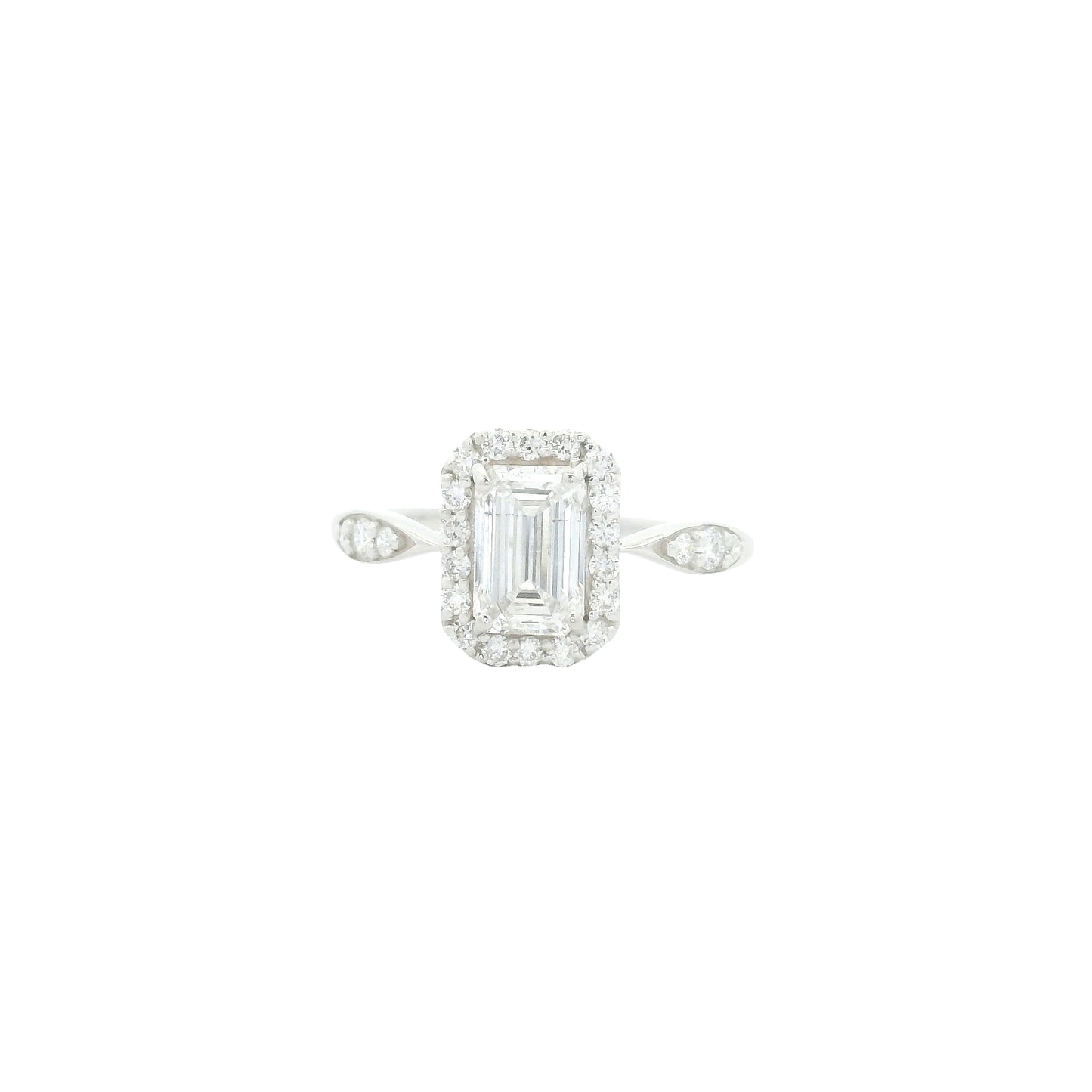 1.31 Carats Lab Grown Diamond 14K Gold Ring