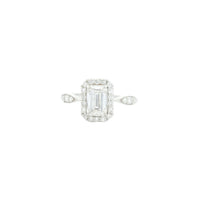 1.31 Carats Lab Grown Diamond 14K Gold Ring