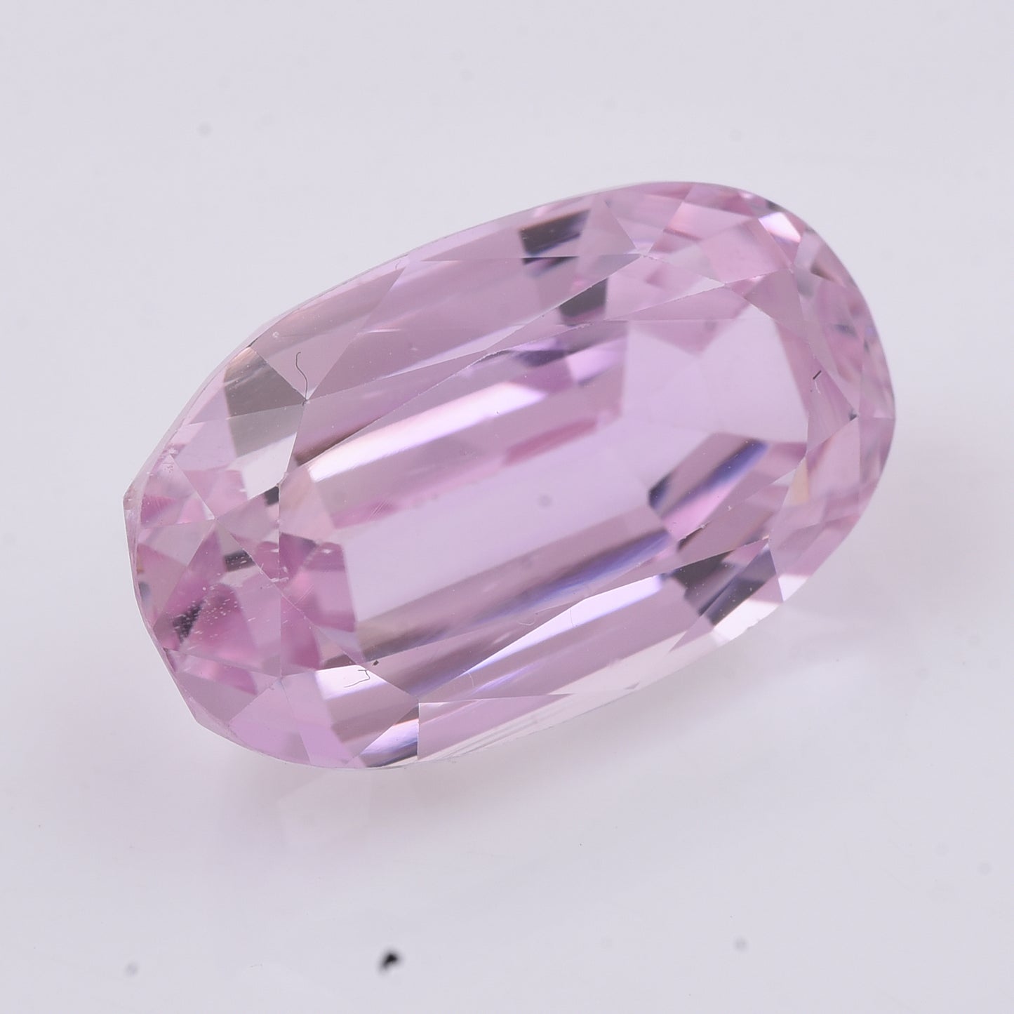 20.53 Natural Spodumene Kunzite Oval Mixed Cut Gemstone