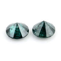 1.24 Blue Diamond Round Loose Gemstone