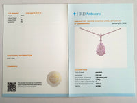 4.31 Carats Lab Grown Diamond 14K Gold Pendant