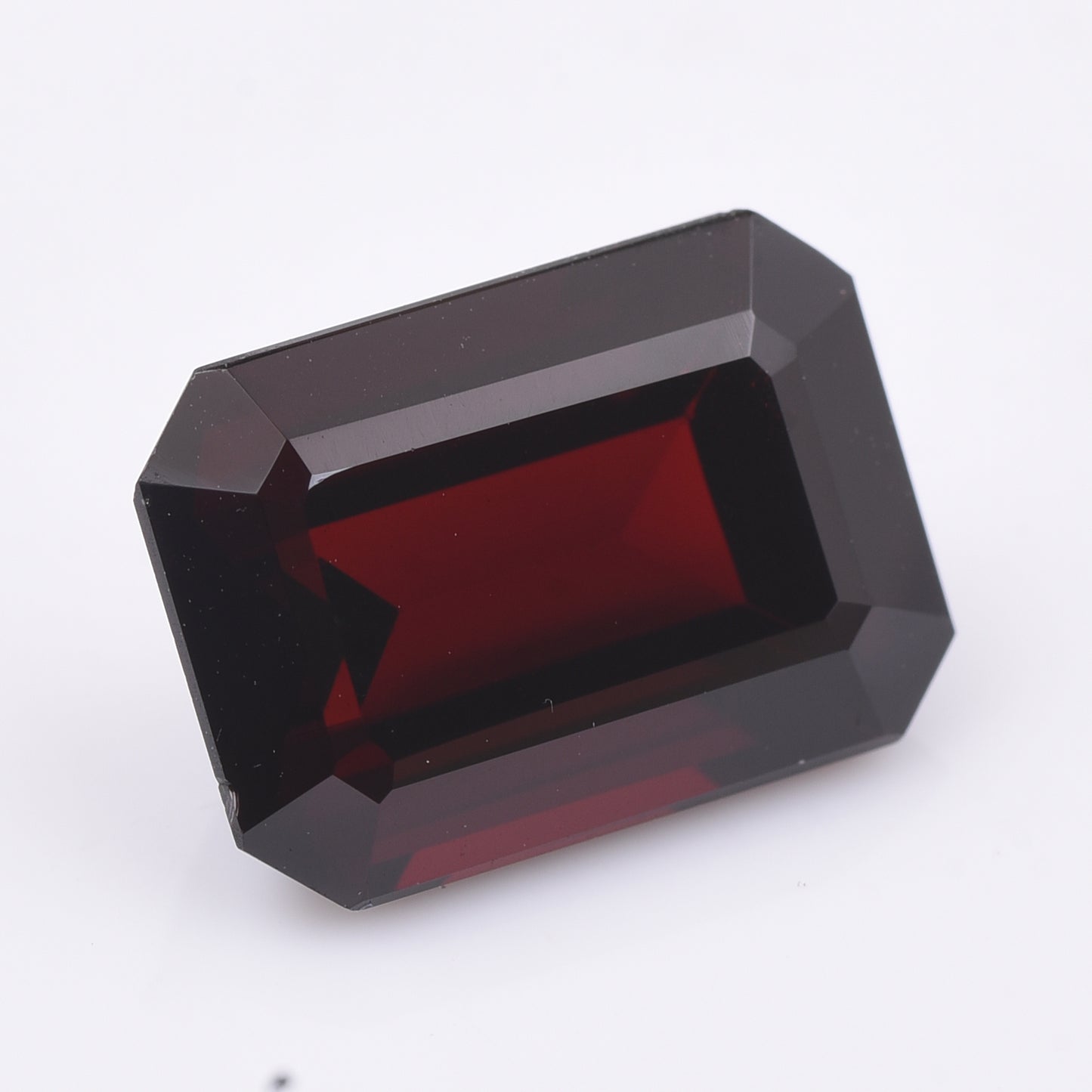9.35 Natural Pyrope-Almandite Garnet Emerald Cut Gemstone