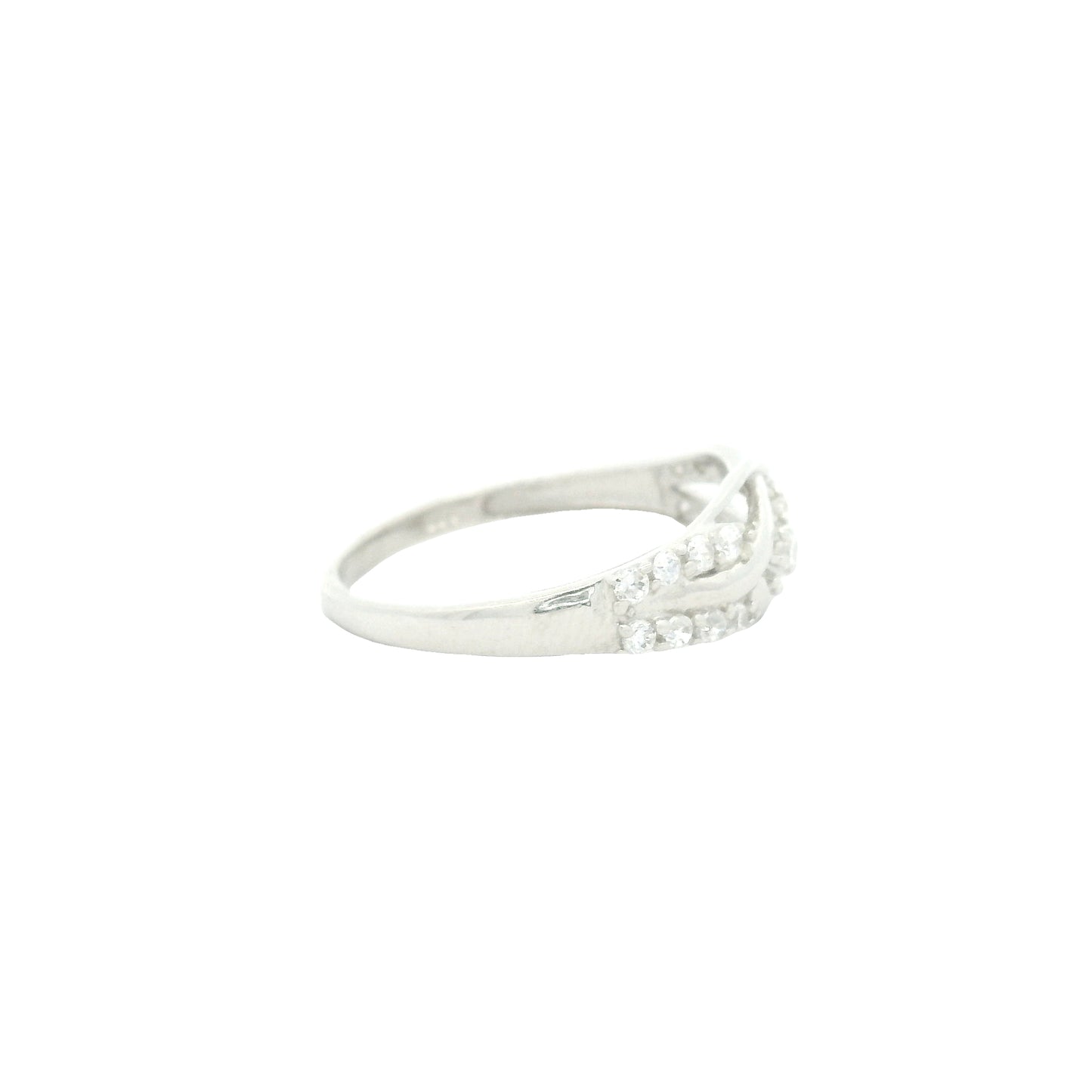0.90 Ct Cubic Zirconia 925 Sterling Silver Ring