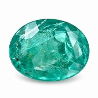1.8 Natural Beryl Emerald Oval Mixed Cut Gemstone