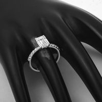2.29 Carats Lab Grown Diamond 14K Gold Ring