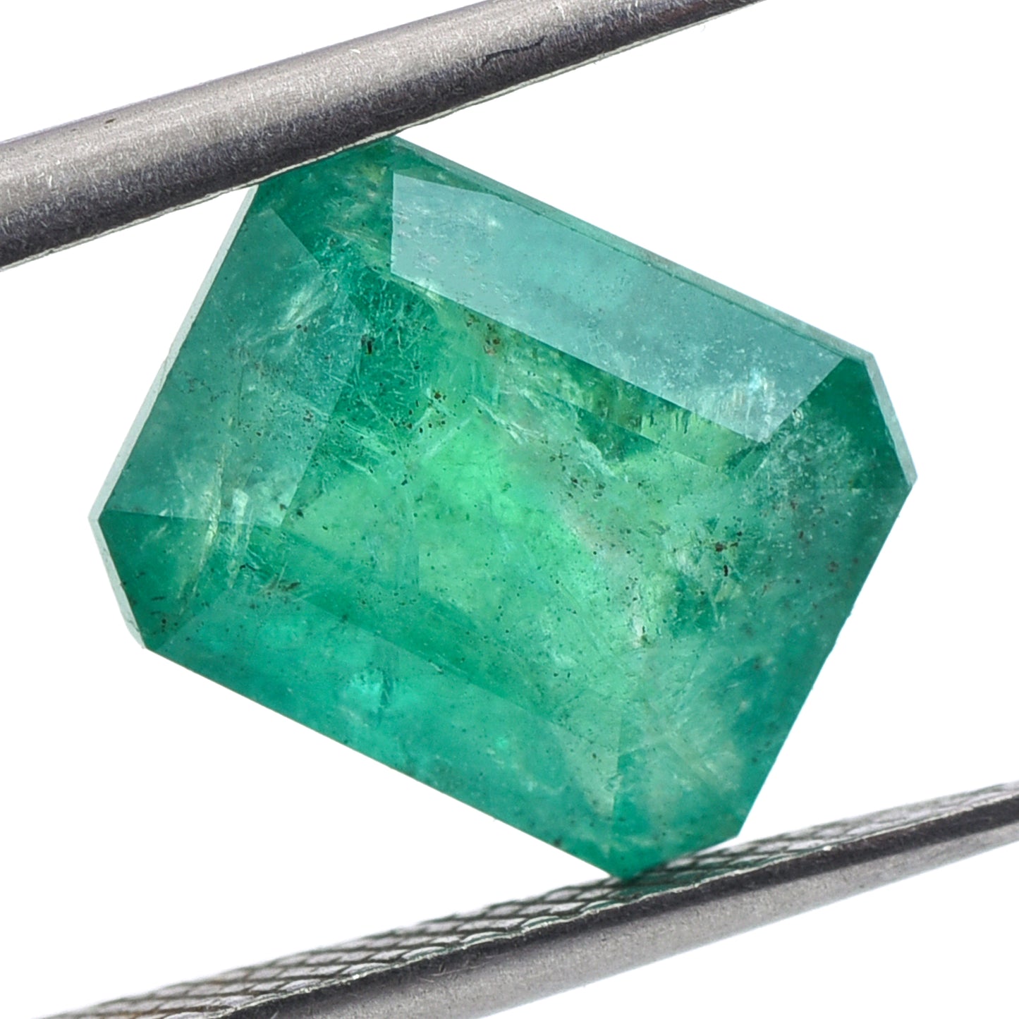 3.89 Natural Beryl Emerald Emerald Cut Gemstone