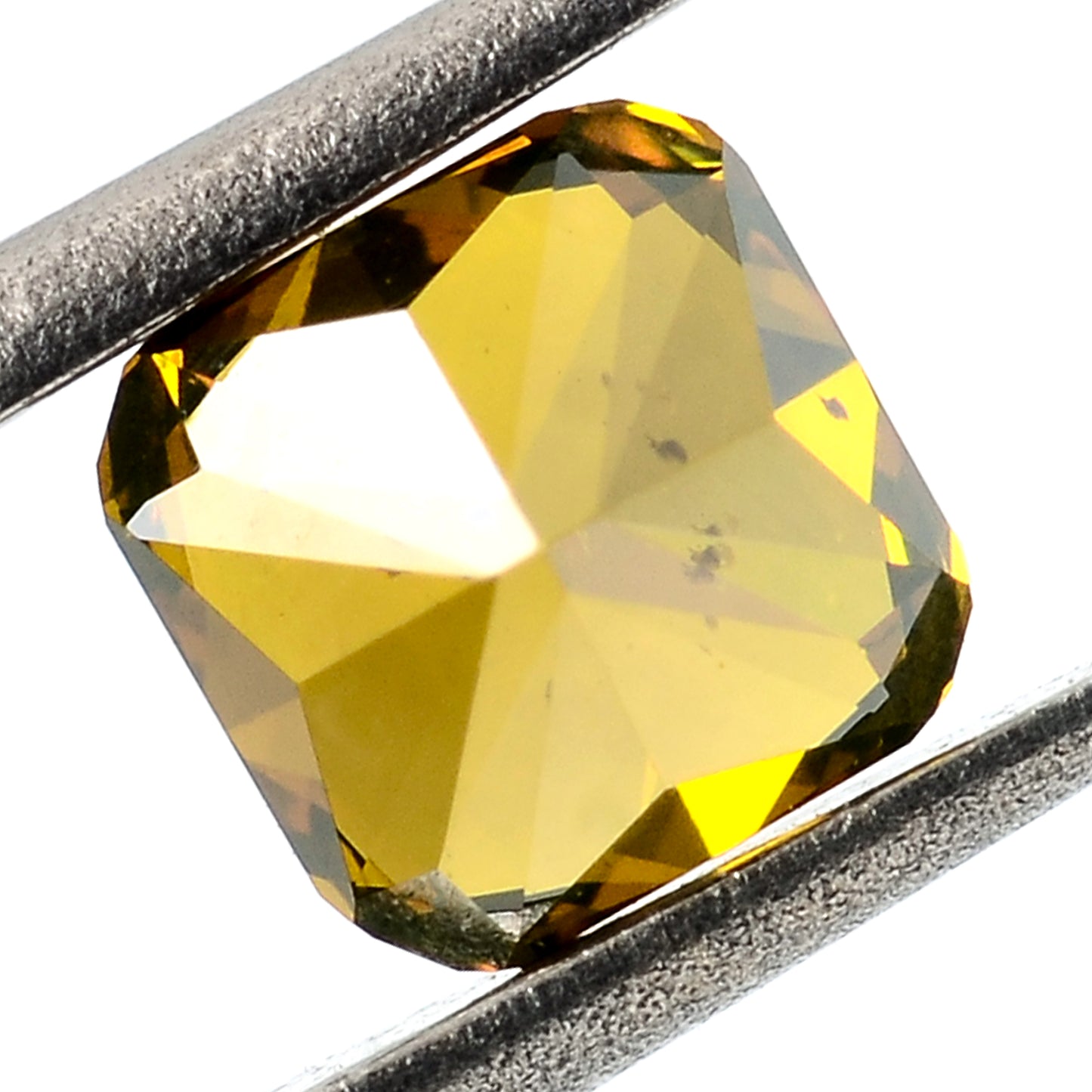 0.33 Carat Red Diamond Octagon Loose Gemstone