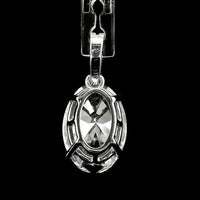 2.40 Carats Lab Grown Diamond 14K Gold Pendant