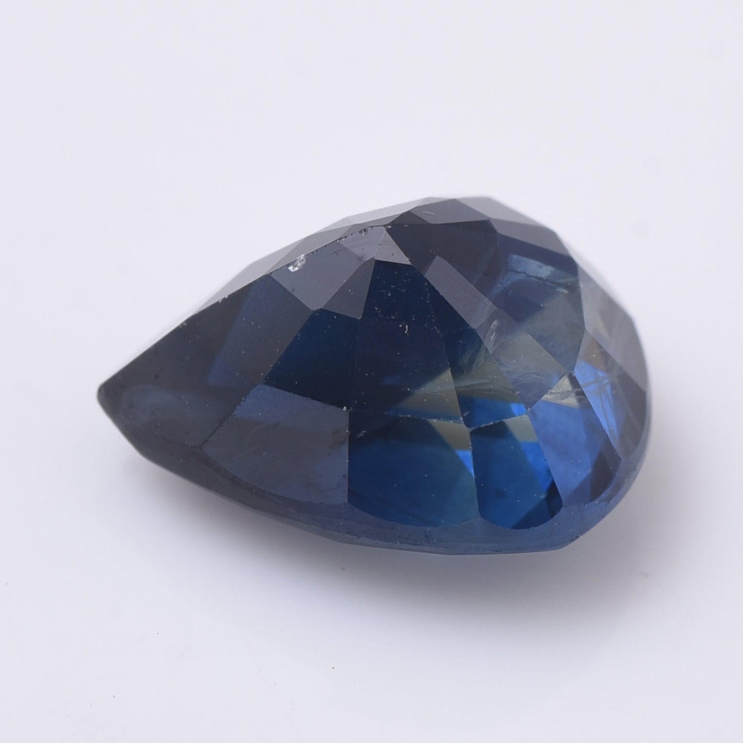 5.9 Natural Corundum Sapphire Pear Mixed Cut Gemstone