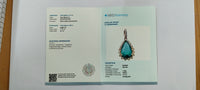 2.20 Ct Pear Mixed Cut Natural Emerald 14K Gold Pendant