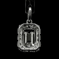 2.52 Carats Lab Grown Diamond 14K Gold Pendant