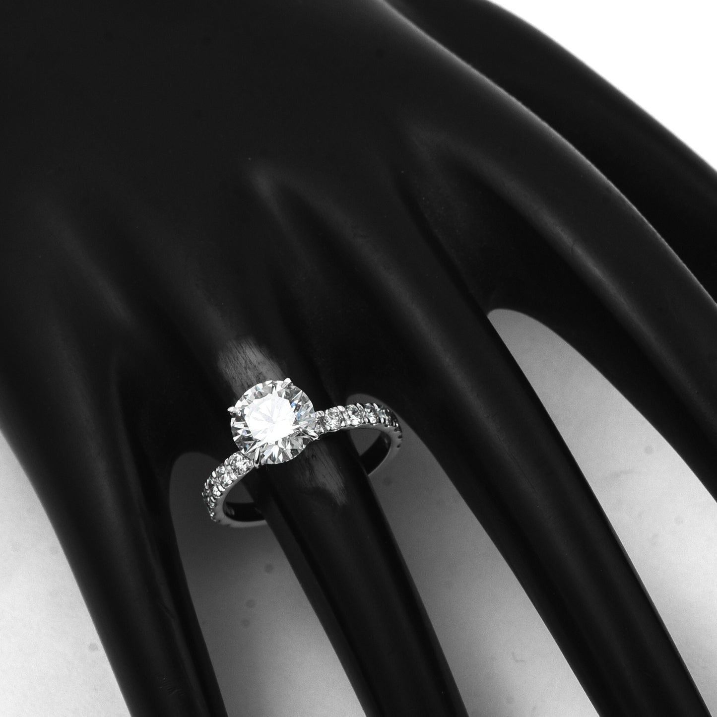 2.55 Carats Lab Grown Diamond 14K Gold Ring