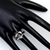 0.00 Ct Plain 925 Sterling Silver Ring